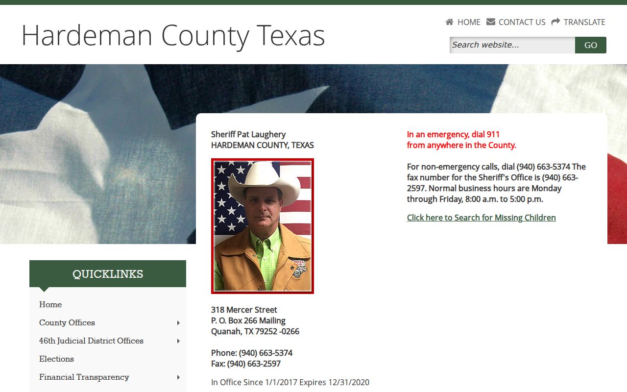 Hardeman County arrest records sheriff and jail contact page
